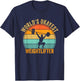 Funny World's Okayest Weightlifter Retro Gym Workout Humor T-Shirt - T-Shirt | Navy