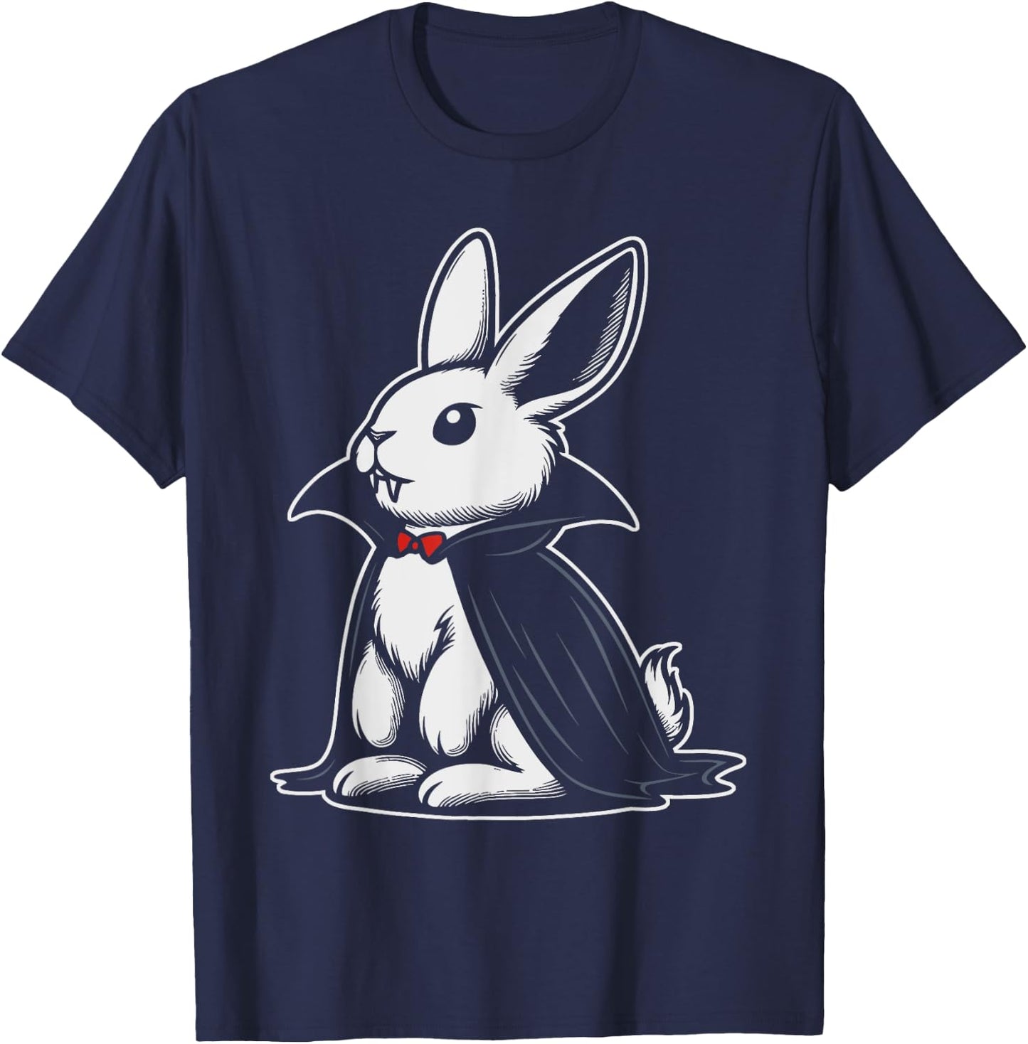 Vampire Bunny Vampire Rabbit T-Shirt - T-Shirt | Navy