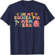In My Guinea Pig Mom Era Funny Groovy Guinea Pig Mothers Day T-Shirt - T-Shirt | Navy