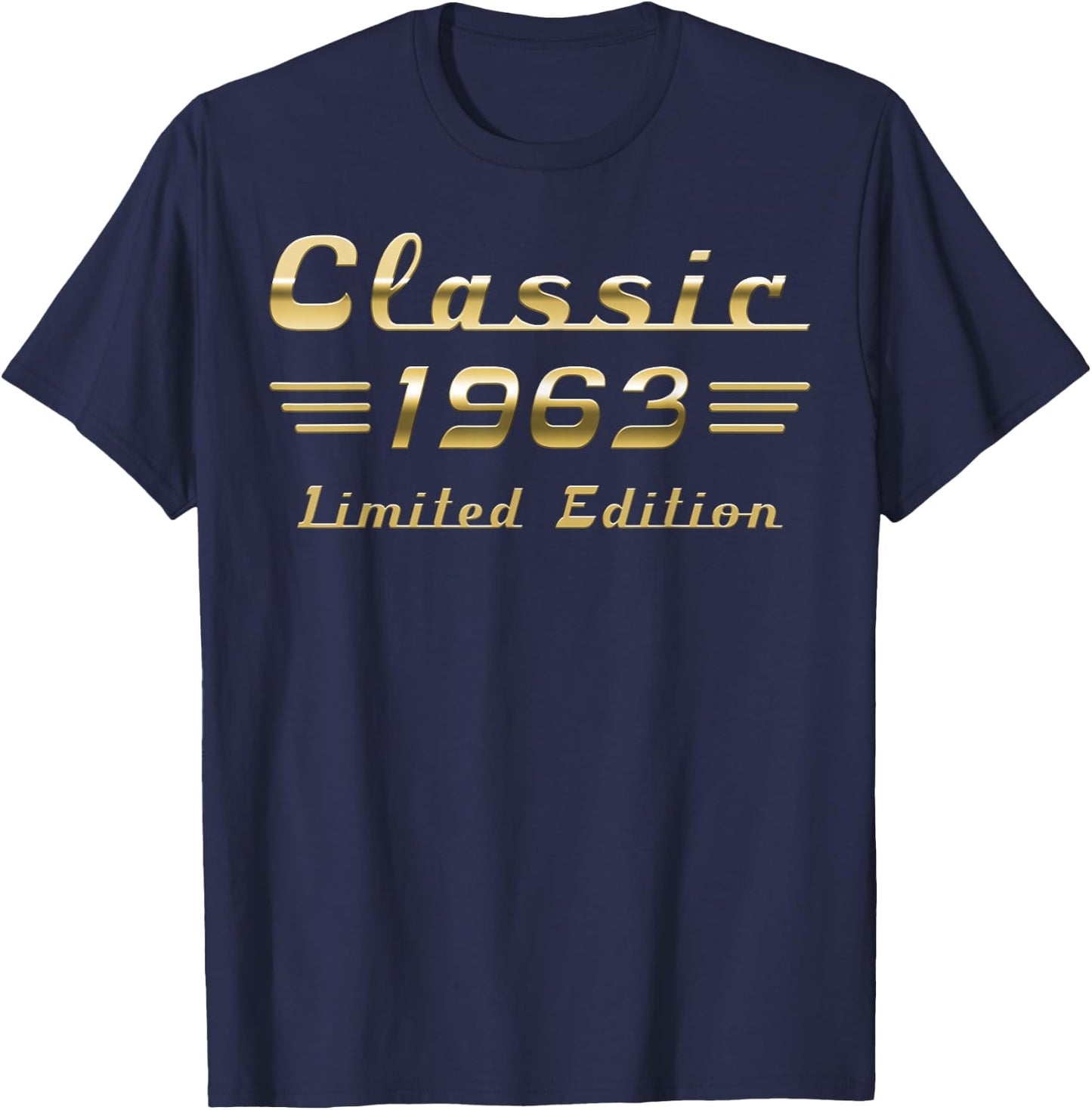 Classic 1963 Vintage car 62nd Birthday T-Shirt - T-Shirt | Navy