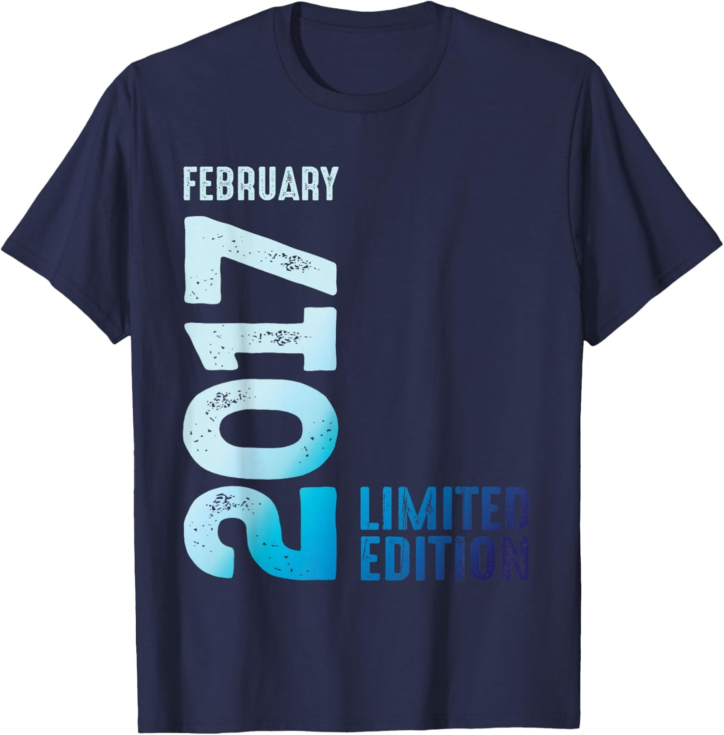 Édition limitée 2017 février 2017 T-Shirt - T-Shirt | Navy
