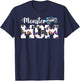 Monster Mom Monster Truck Mom Monster Truck Mother T-Shirt - T-Shirt | Navy