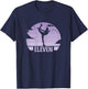 11th Birthday Gymnastic Dancer 11 Years Girls Gymnastics , black T-Shirt - T-Shirt | Navy