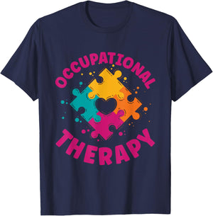 Occupational Therapist Occupational Therapy T-Shirt - T-Shirt | Navy