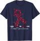 Multiple Myeloma Awareness T-Shirt - T-Shirt | Navy