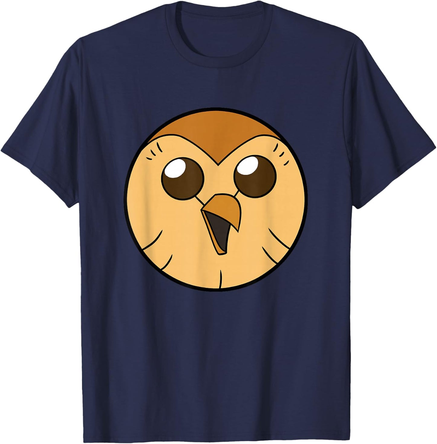 Disney Channel The Owl House Hooty , Black, S T-Shirt - T-Shirt | Navy