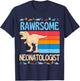 Awesome Neonatologist Baby Nicu Doctor Neonatal Dinosaur T-Shirt - T-Shirt | Navy
