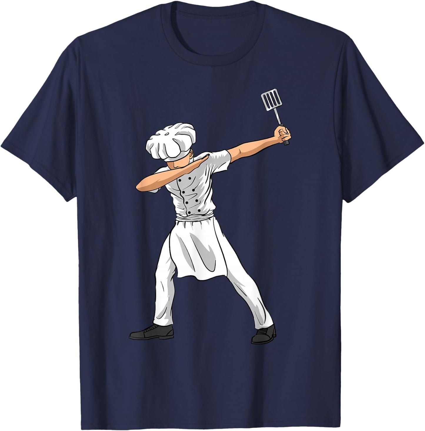 Chef Dabbing Culinary Sous-Chef Cuisine Kitchen Chief Cook T-Shirt - T-Shirt | Navy
