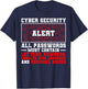 Cybersecurity Job IT Security Consultant Analyst Specialist T-Shirt - T-Shirt | Navy