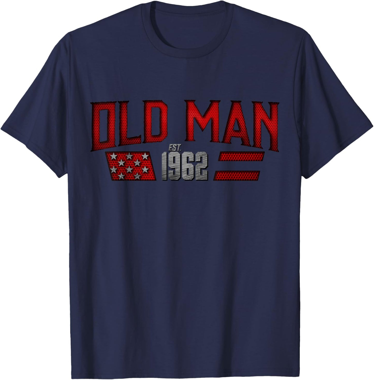 1962 Old Man Red Carbon T-Shirt - T-Shirt | Navy