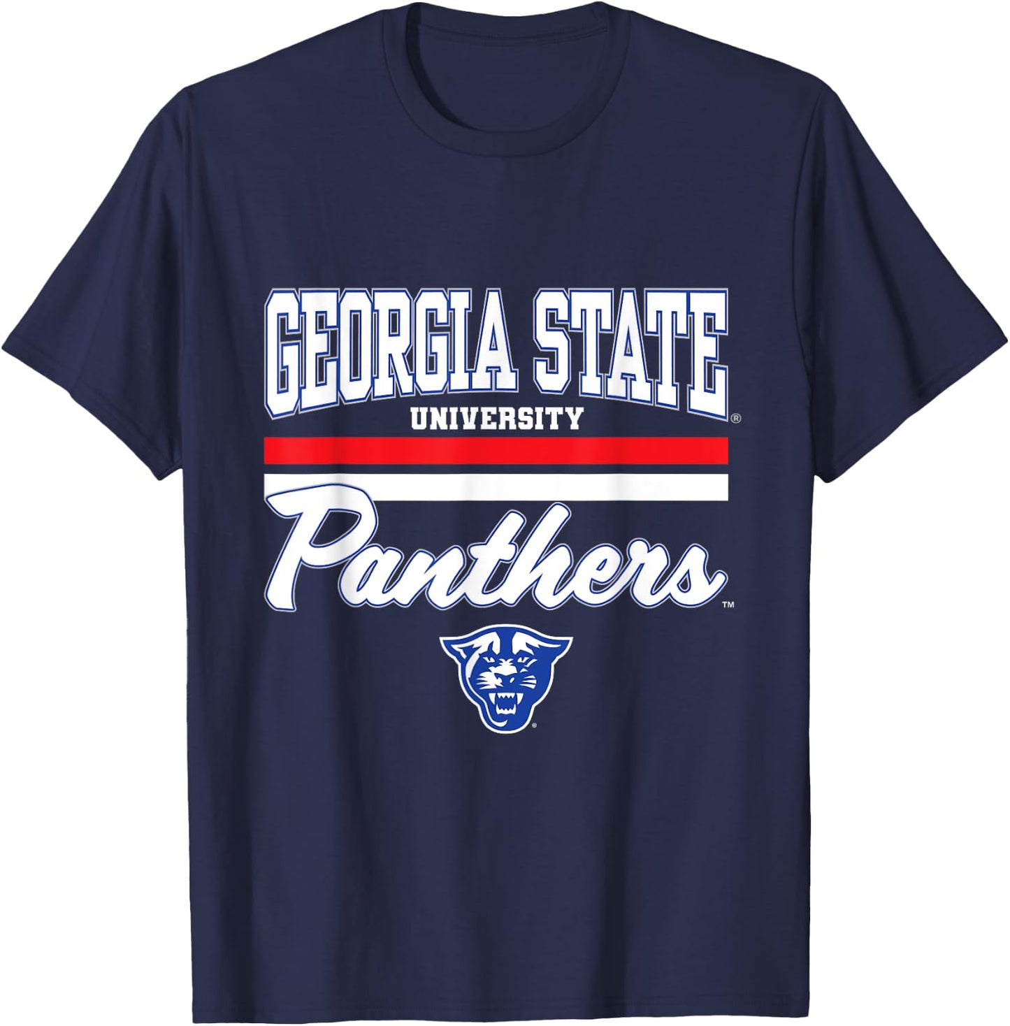 Georgia State Panthers NCAA | VNPGSTU301 T-Shirt - T-Shirt | Navy