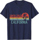 Santa Cruz California Funny USA City Trip Home Roots T-Shirt - T-Shirt | Navy