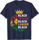 Dope Black Father Dope Black Men Dope Black Dad Father's Day T-Shirt - T-Shirt | Navy