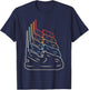 Kirmes Freizeitpark Jahrmarkt Autoscooter T-Shirt - T-Shirt | Navy
