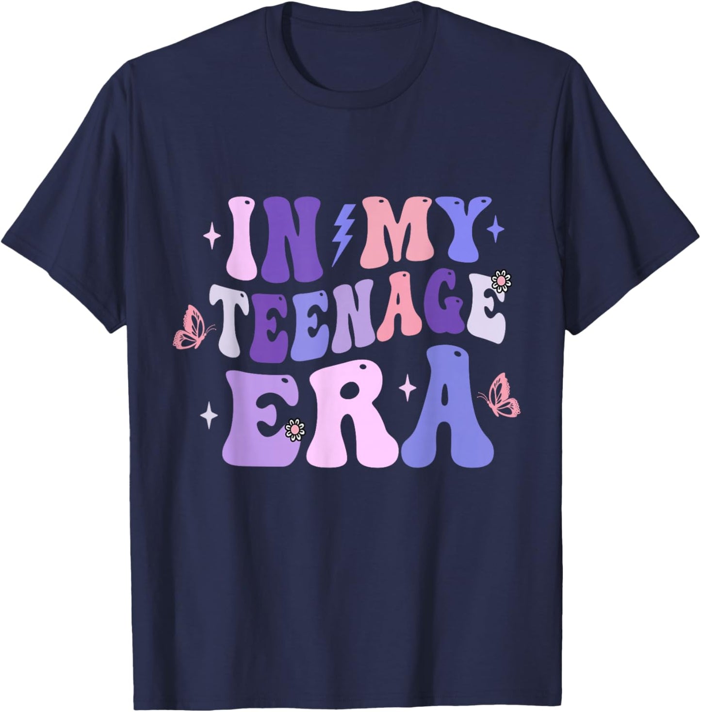 In My Teenage Era T-Shirt - T-Shirt | Navy