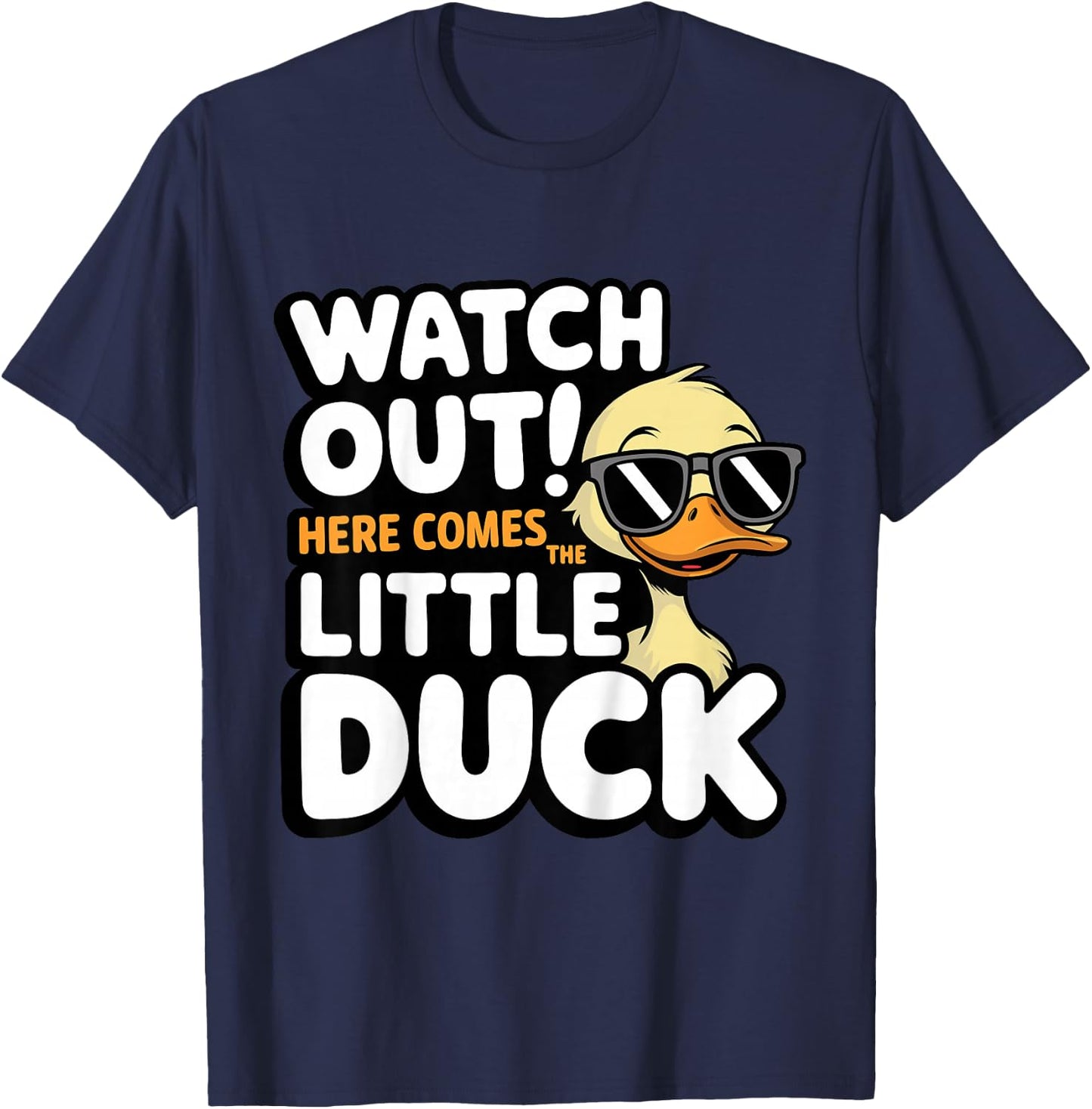 Children Duck Kids T-Shirt - T-Shirt | Navy