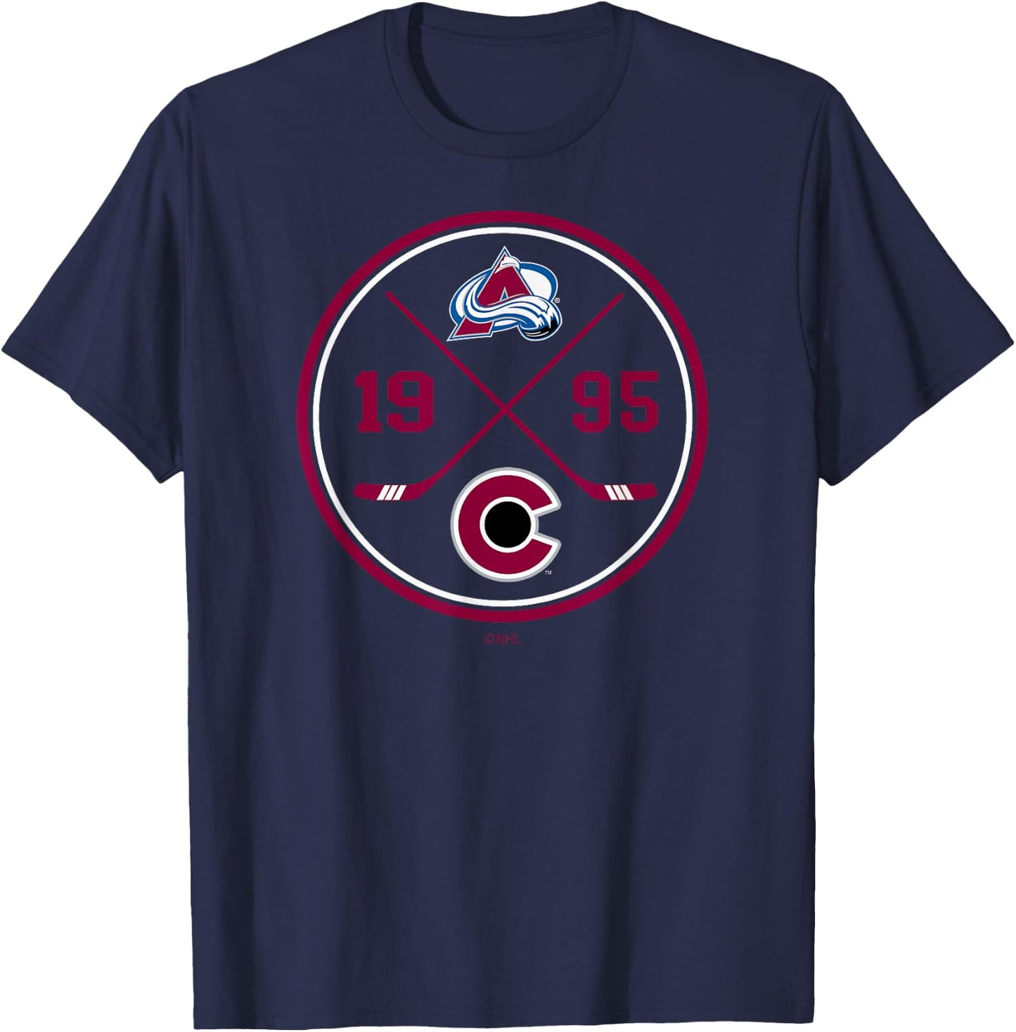 Colorado Avalanche Prize Navy Officially Licensed T-Shirt - T-Shirt | Navy