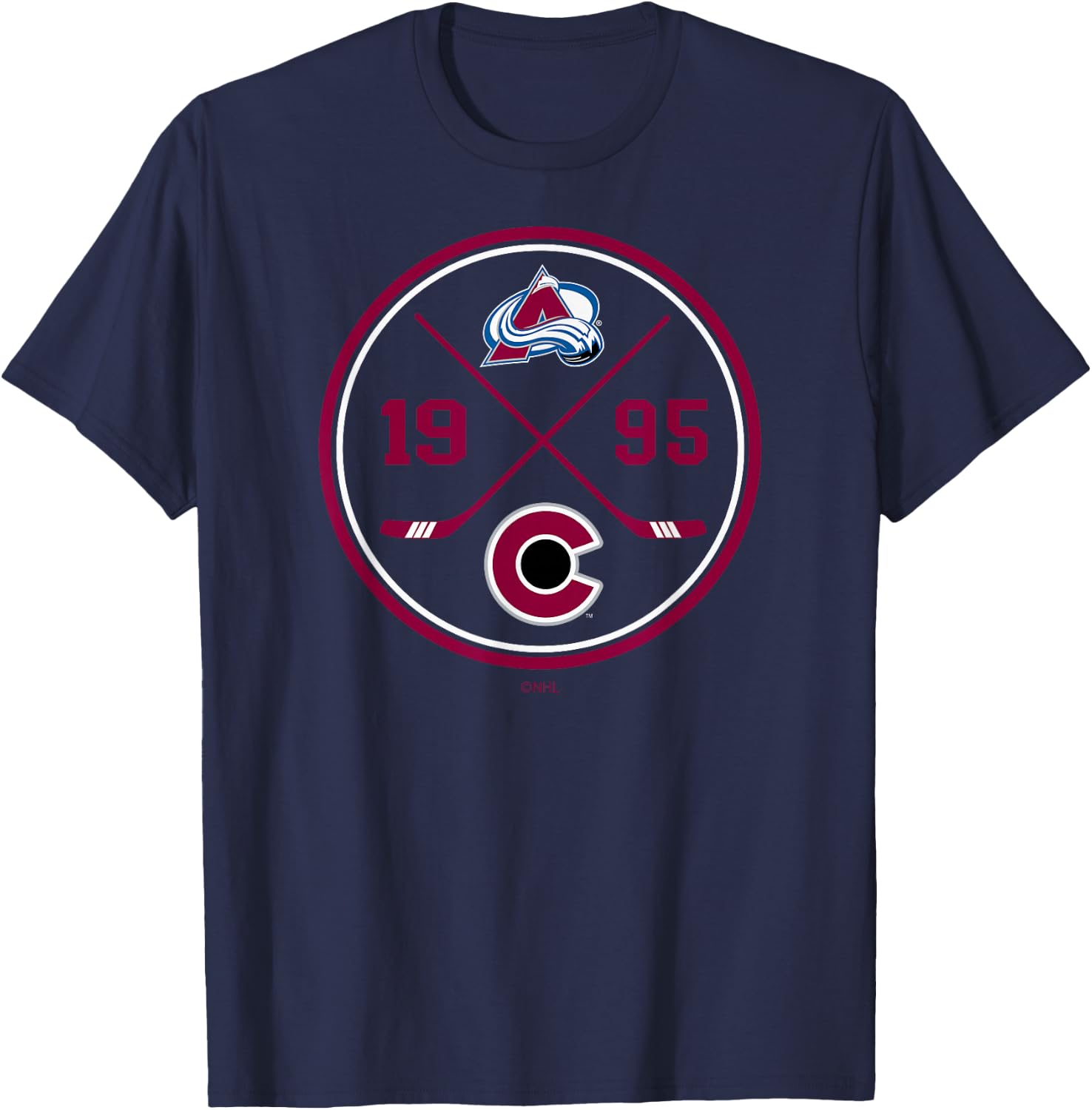 Colorado Avalanche Prize Navy Officially Licensed T-Shirt - T-Shirt | Navy