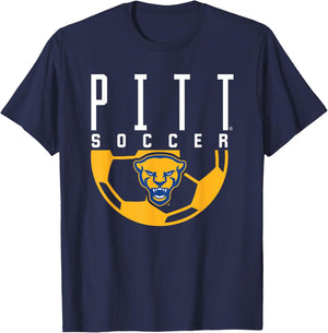 University of Pittsburgh Panthers Soccer T-Shirt - T-Shirt | Navy