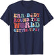 Adults Black Small Modern Round Collar Short Sleeve T-Shirt - T-Shirt | Navy