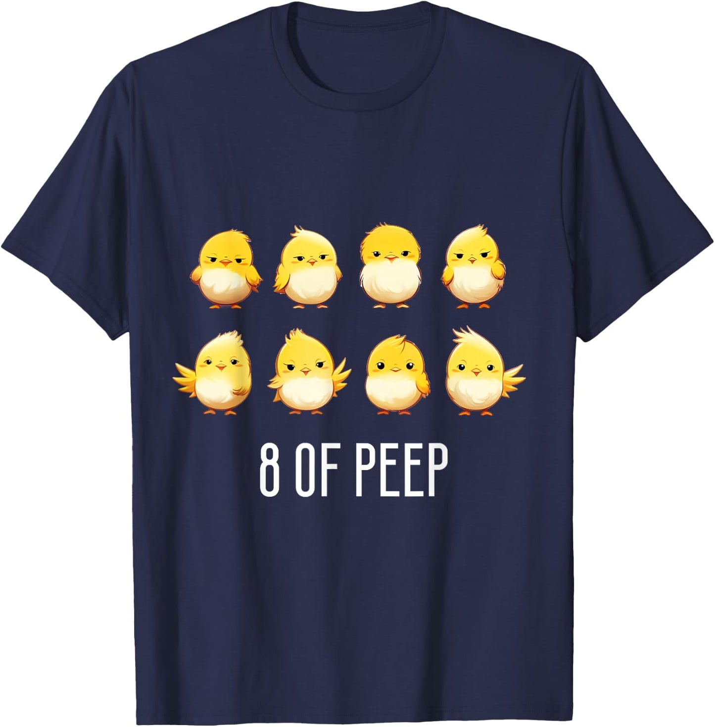 8 of Peep - Funny Respiratory Therapist T-Shirt - T-Shirt | Navy