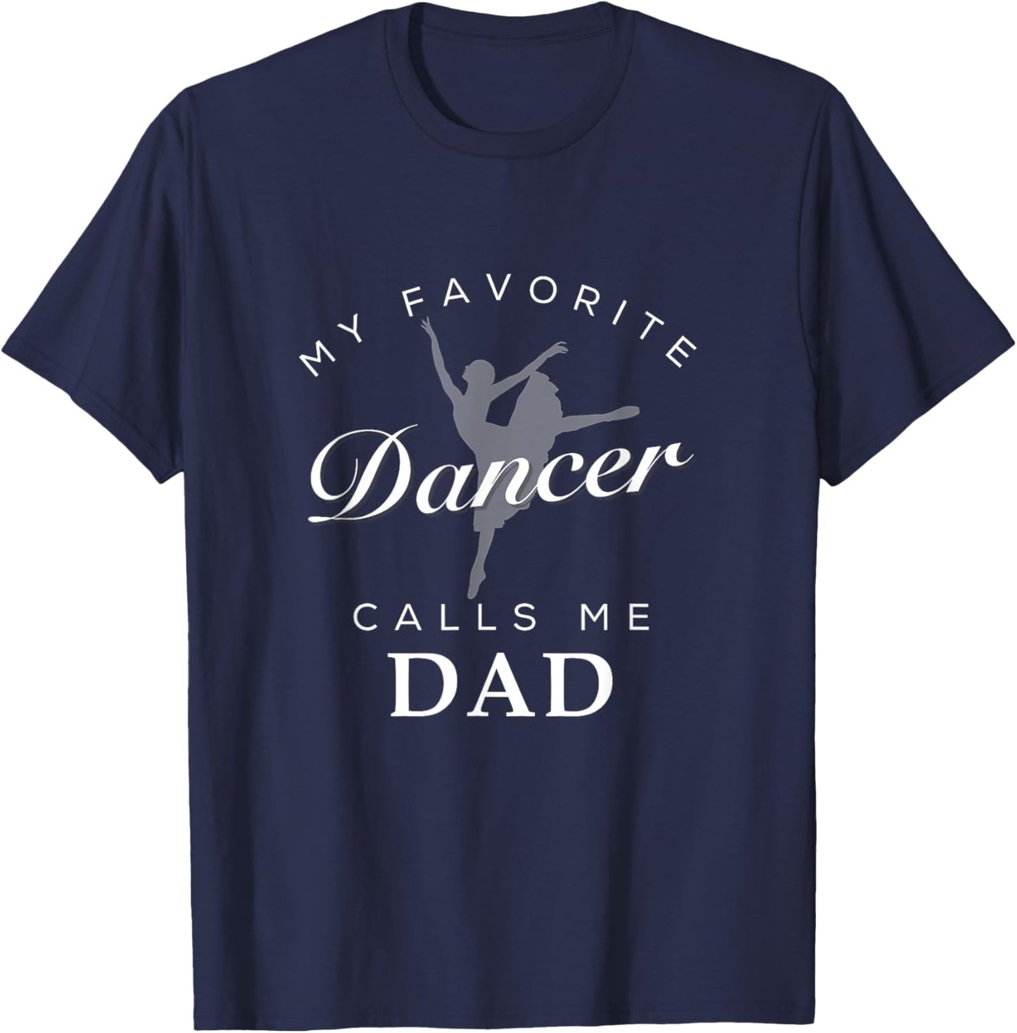 Dance Dad and Daughter Shirt . T-Shirt - T-Shirt | Navy