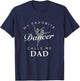 Dance Dad and Daughter Shirt . T-Shirt - T-Shirt | Navy