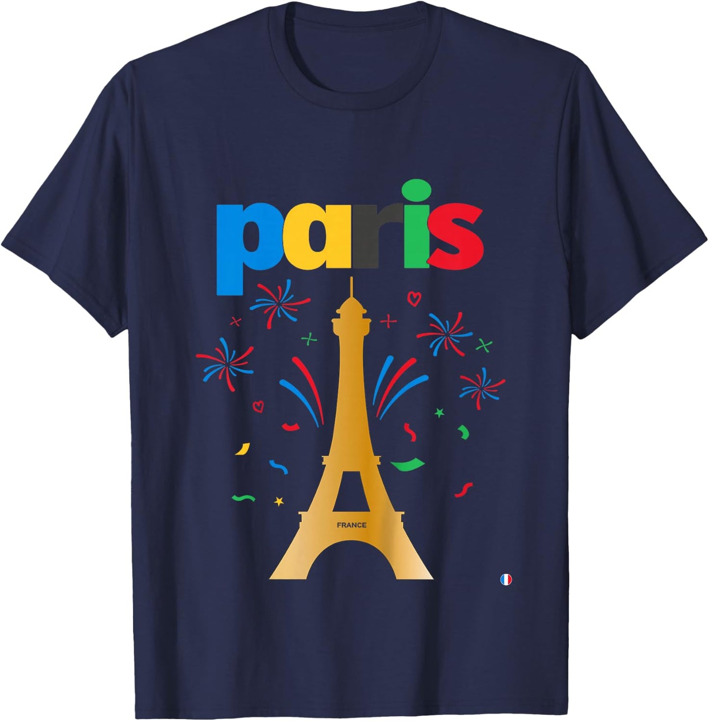 Kids Paris , white, 2 T-Shirt - T-Shirt | Navy
