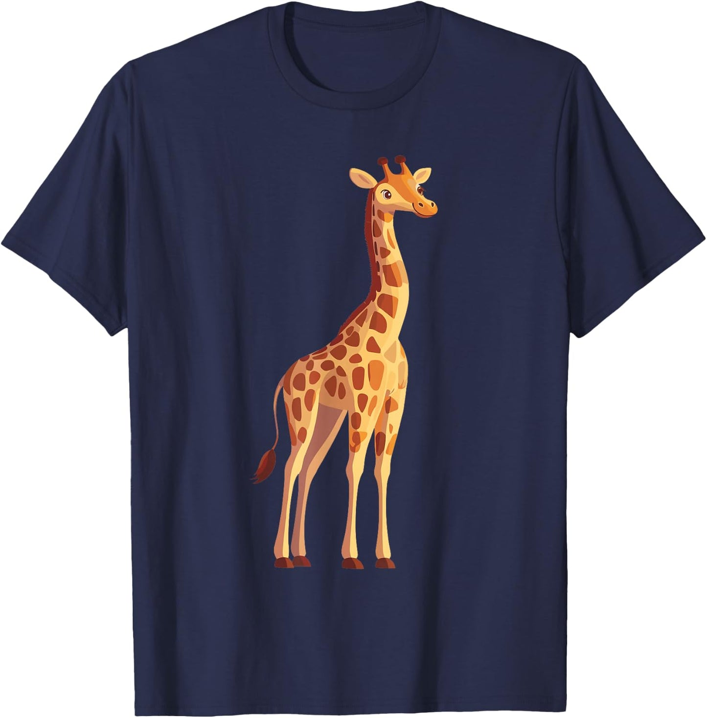 Giraffe T-Shirt - T-Shirt | Navy
