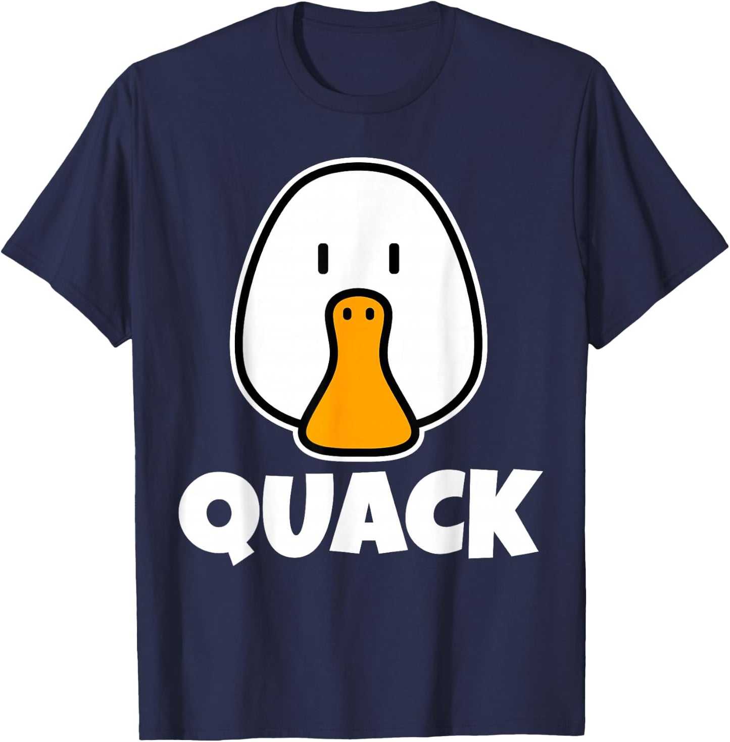 QUACK Ducks Stuff | Duck Lover Stuff | Kids Duck T-Shirt - T-Shirt | Navy