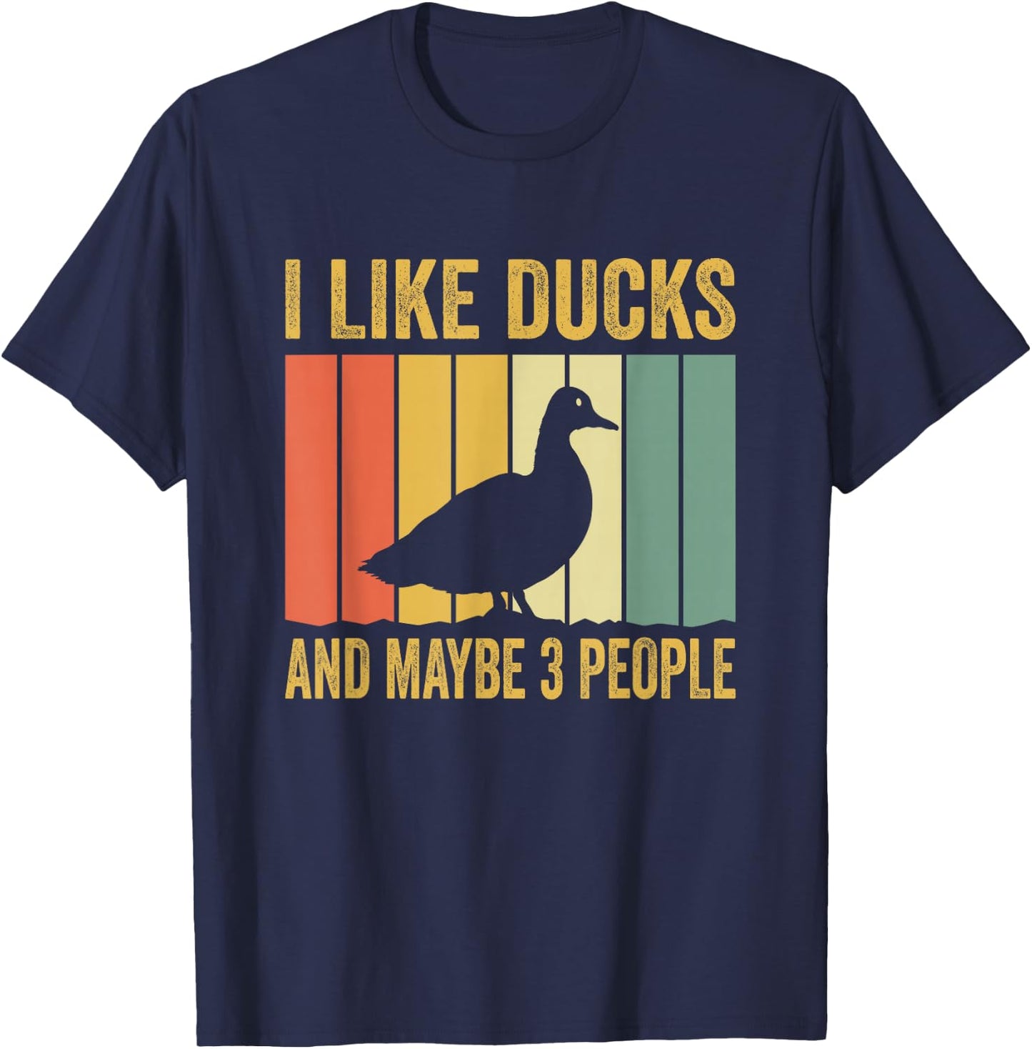 Funny Duck Owner Saying Rubber Duck Lover Rubber Ducks T-Shirt - T-Shirt | Navy