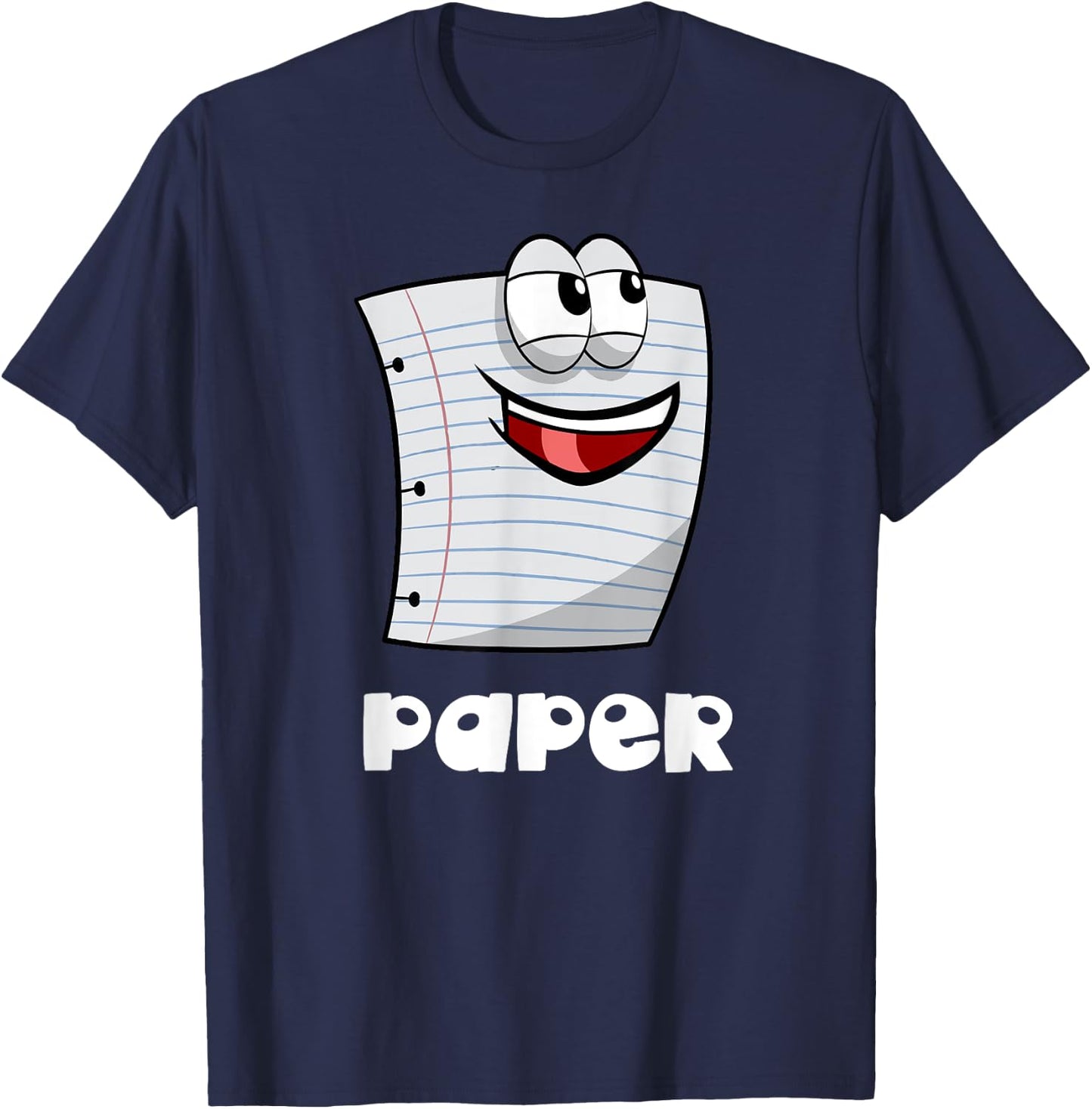 Rock Paper Scissors Shirt Group Halloween Costume T-Shirt - T-Shirt | Navy