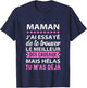 Mom I Tried To Find You Quote Gift Funny Mom , Black, S T-Shirt - T-Shirt | Navy