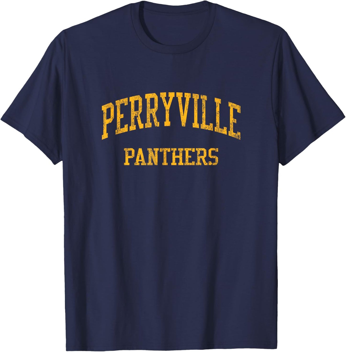 Perryville High School HS Perryville MD Vintage Sports T-Shirt - T-Shirt | Navy