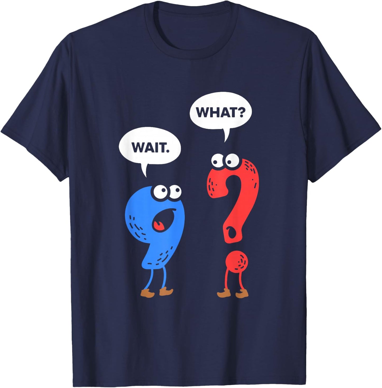 Funny Grammar Punctuation Gift Teachers Small T-Shirt - T-Shirt | Navy