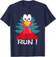 turkey adult costume running T shirt T-Shirt - T-Shirt | Navy