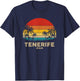 Vintage Tenerife - Spain Souvenir T-Shirt - T-Shirt | Navy