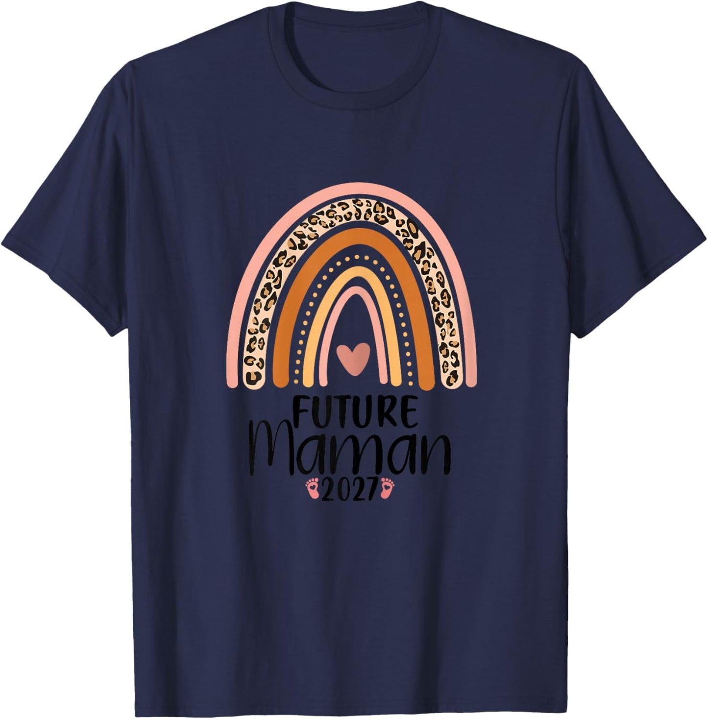 Femme Shirt Future Maman 2027 Maman en 2027 T-Shirt - T-Shirt | Navy