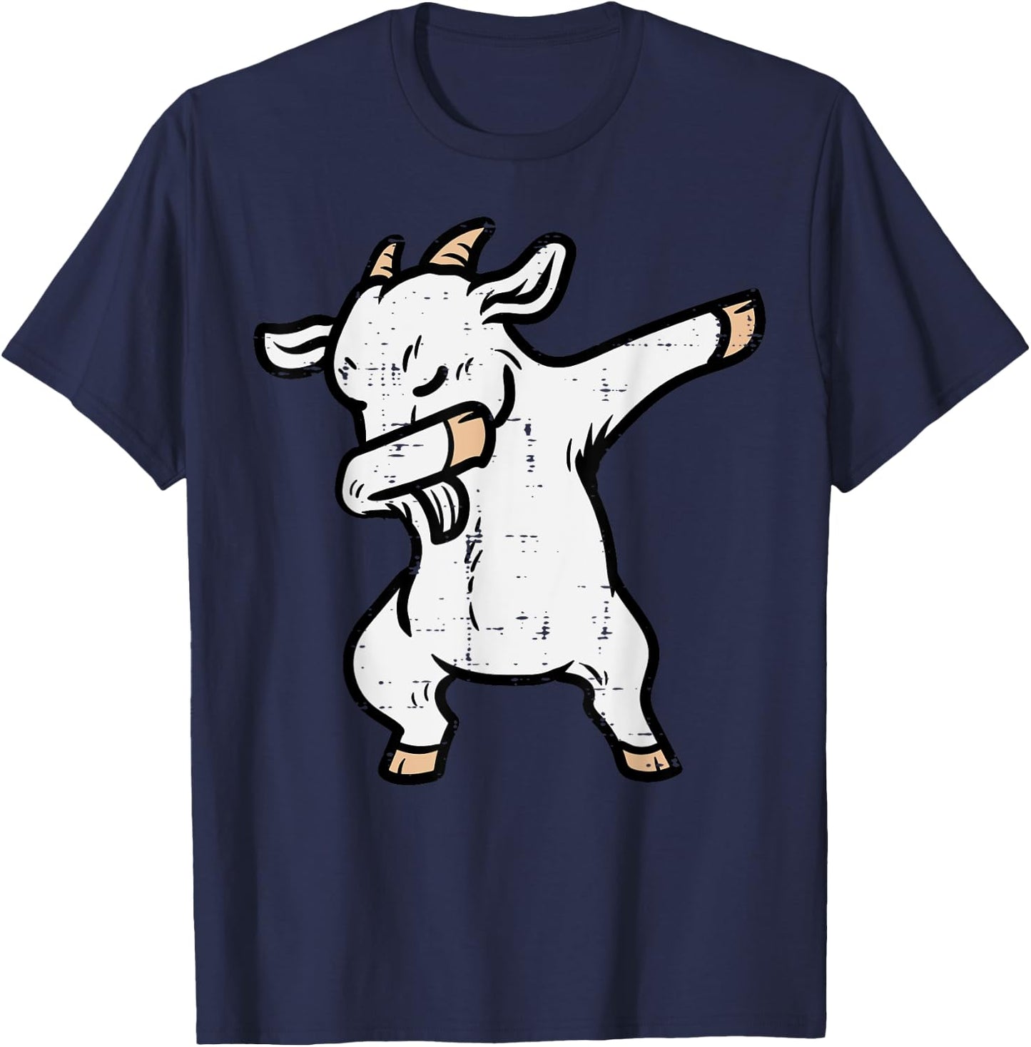Dabbing Goat Funny Dab Dance Boys Girls Kids Youth Men Women T-Shirt - T-Shirt | Navy