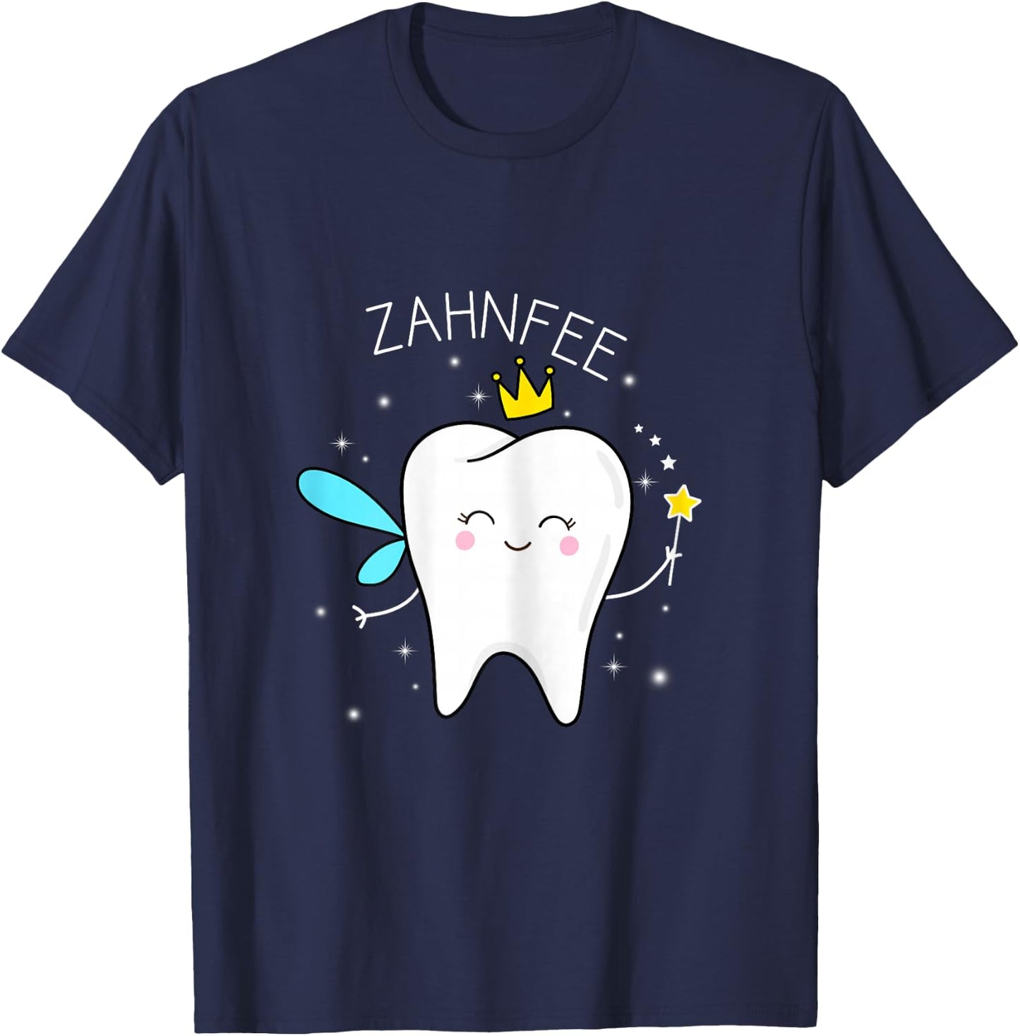 Tooth Fairy Carnival Party Costume Fancy Dress Fairy , black T-Shirt - T-Shirt | Navy