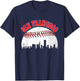 Distressed Baseball San Francisco Cityscape Women T-Shirt - T-Shirt | Navy