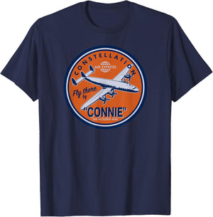 Constellation - Connie Airliner T-Shirt - T-Shirt | Navy