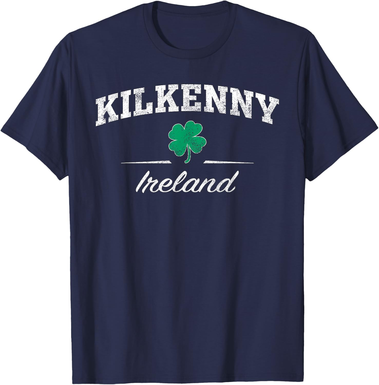 Kilkenny Ireland , Black, S T-Shirt - T-Shirt | Navy
