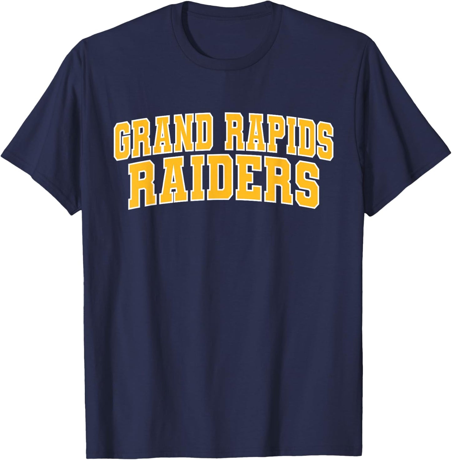 Grand Rapids Community College Raiders Apparel Sports Fan T-Shirt - T-Shirt | Navy