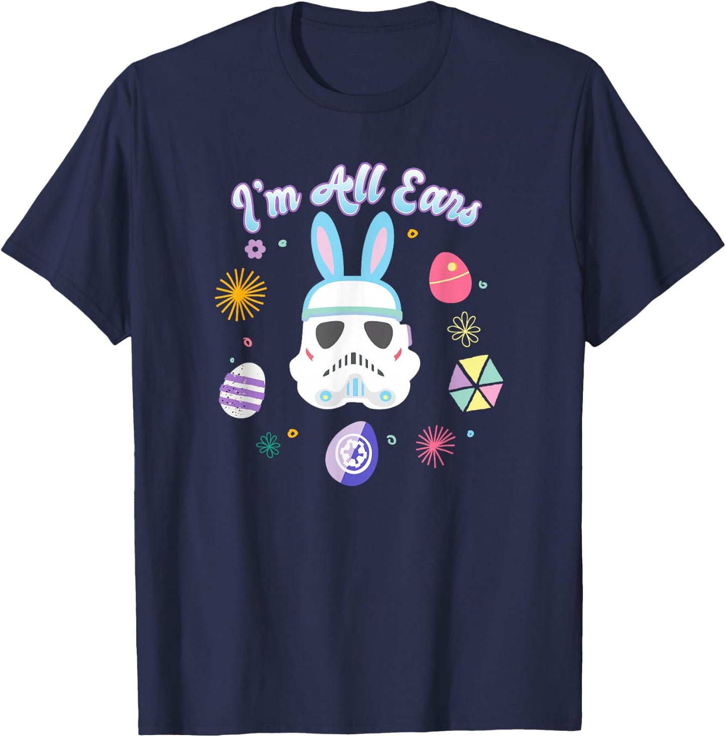 Star Wars Stormtrooper Easter Bunny Ears T-Shirt - T-Shirt | Navy