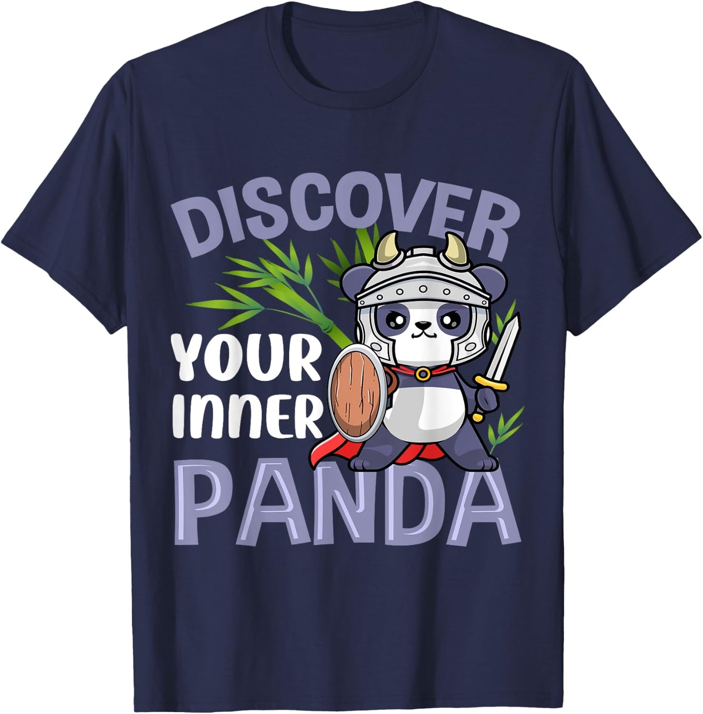 Discover Your Inner Panda T-Shirt - T-Shirt | Navy