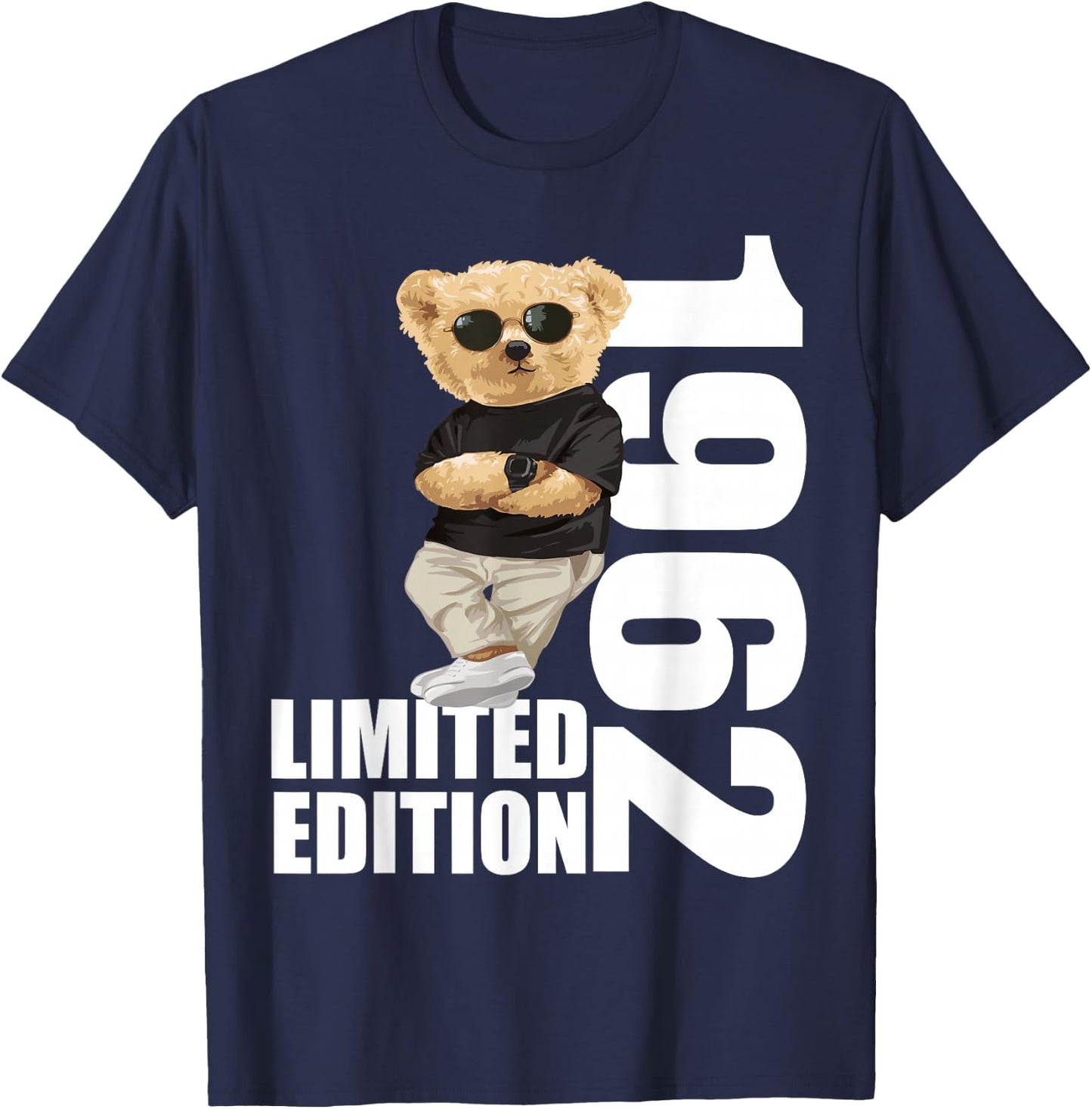 Limited Edition 1962 Bär Bären Geburtstag 1962 Jahrgang 1962 T-Shirt - T-Shirt | Navy