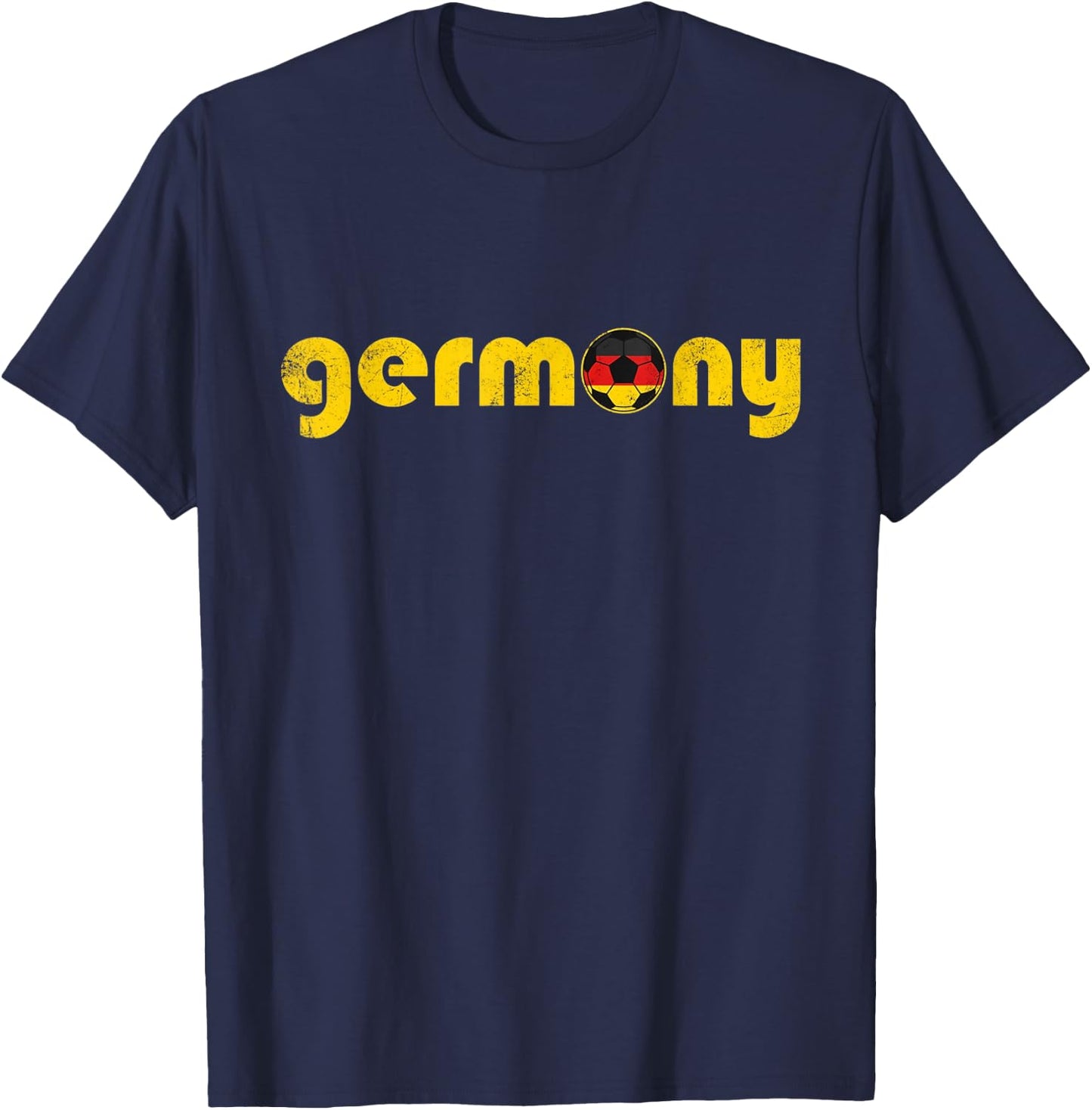 Germany GER 26 Fan Retro Vintage T-Shirt - T-Shirt | Navy