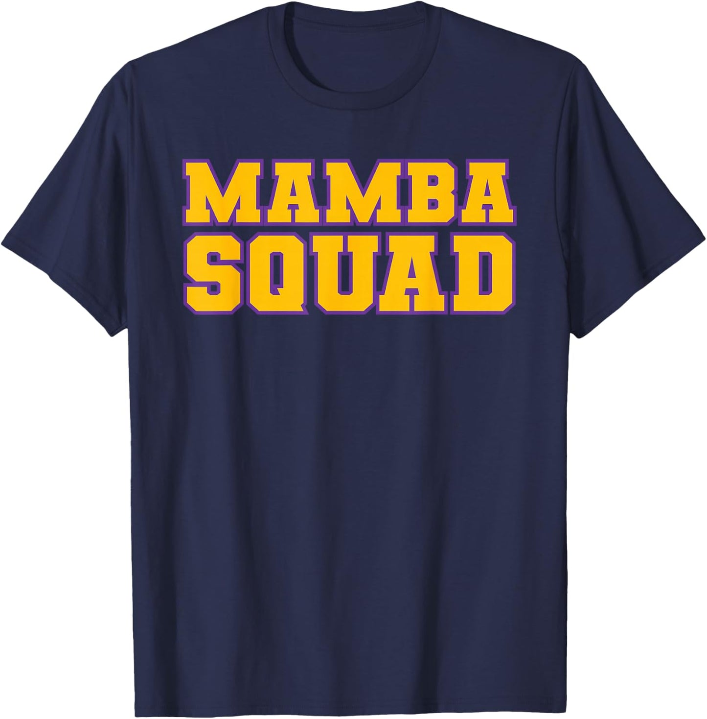 Mamba Squad Funny Snake Lover T-Shirt - T-Shirt | Navy