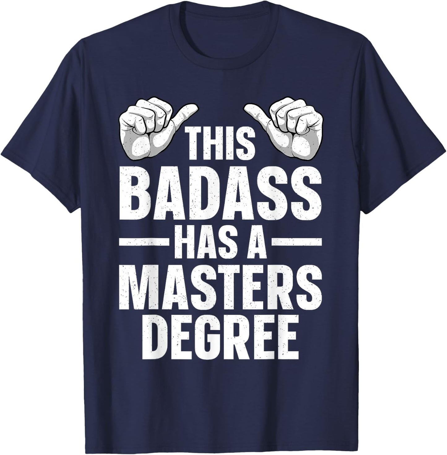 Funny Masters Degree Art Women MBA Master Graduation T-Shirt - T-Shirt | Navy